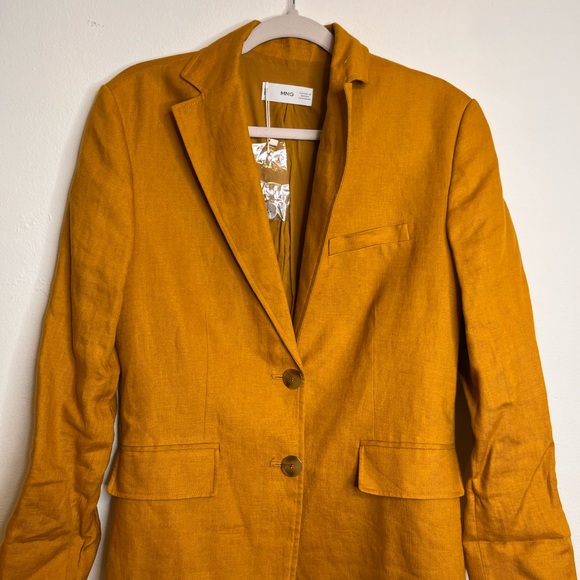 Mango linen blazer - Picture 5 of 5